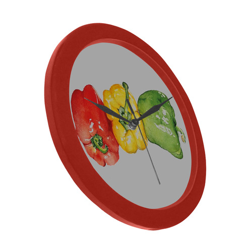 PEPPER Circular Plastic Wall clock