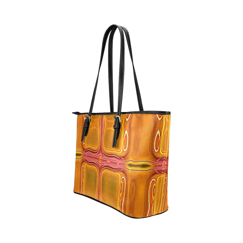 Sunny-#Annabellerockz-tote Leather Tote Bag/Large (Model 1651)