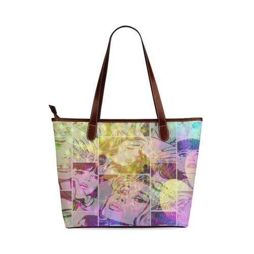 0-8 Shoulder Tote Bag (Model 1646)