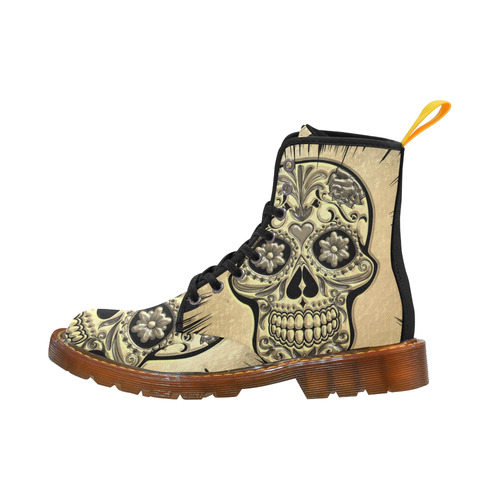 Skull 20161103_by_JAMColors Martin Boots For Women Model 1203H