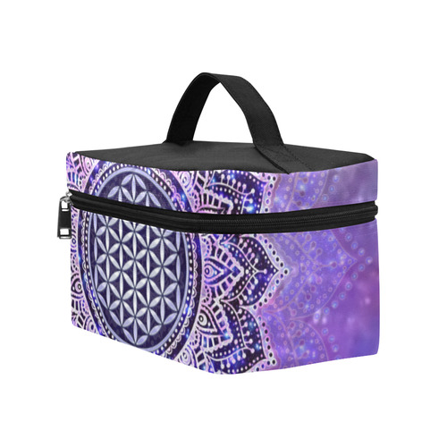 Flower Of Life Lotus Of India Galaxy Colored Lunch Bag/Large (Model 1658)