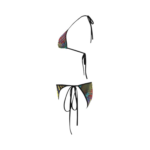 optical illusion 2 Custom Bikini Swimsuit