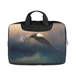 Painting flying american bald eagle Macbook Air 15"（Twin sides)