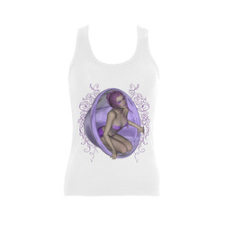 Beautiful fairy Women's Shoulder-Free Tank Top (Model T35)