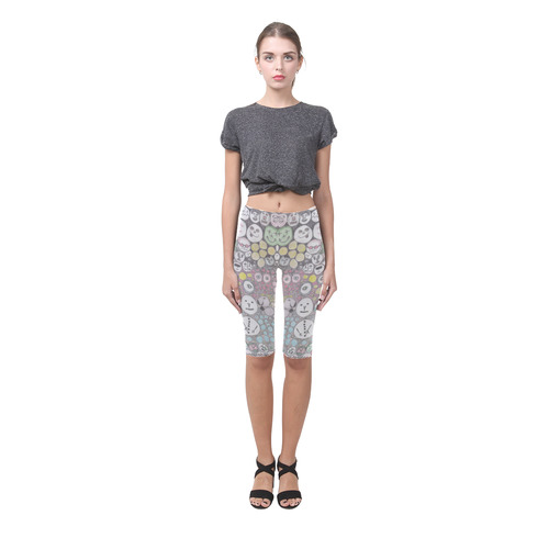 Just Raw Designs Hestia Cropped Leggings Hestia Cropped Leggings (Model L03)