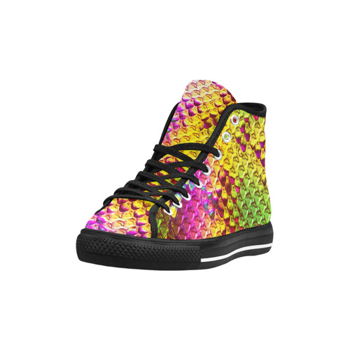 Chrome Snake Pattern B by JamColors Vancouver H Men's Canvas Shoes/Large (1013-1)
