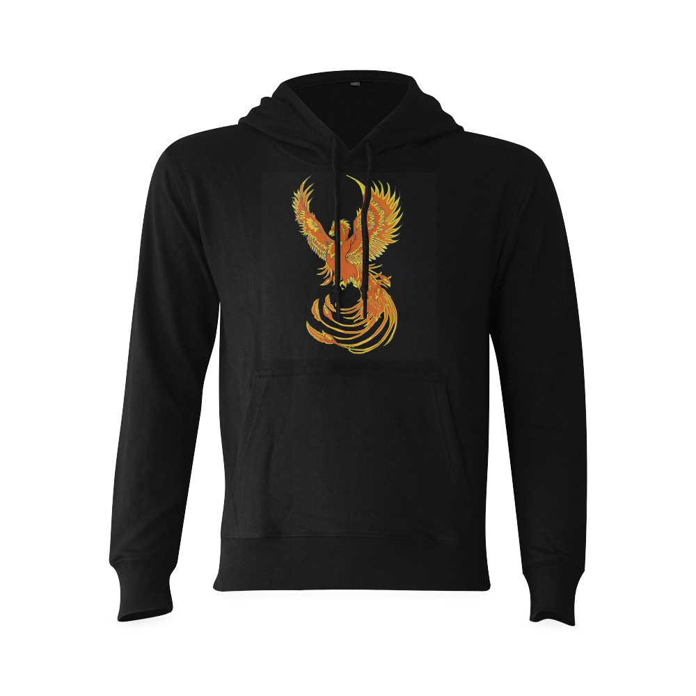 Phoenix Rising Black Oceanus Hoodie Sweatshirt (NEW) (Model H03)