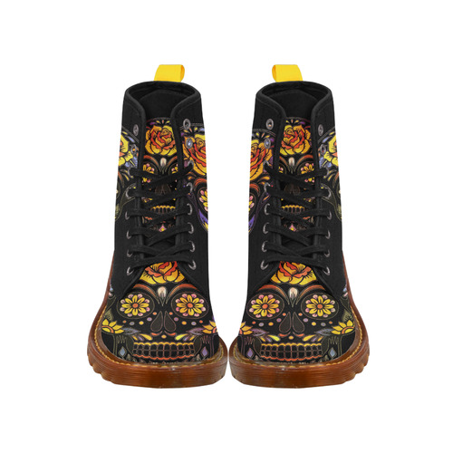 Skull_20170301_by_JAMColors Martin Boots For Women Model 1203H