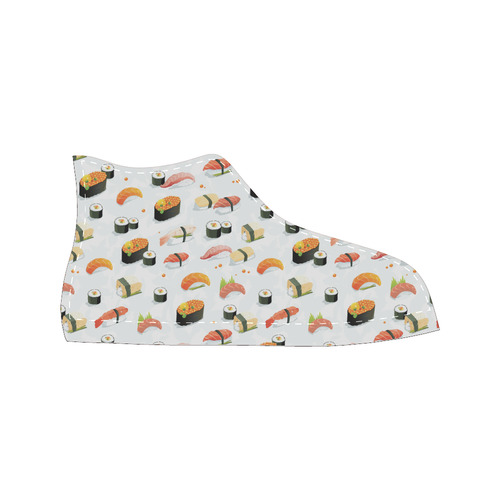 Sushi Lover Men’s Classic High Top Canvas Shoes (Model 017)