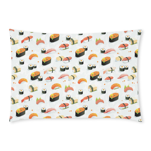 Sushi Lover Custom Rectangle Pillow Case 20x30 (One Side)