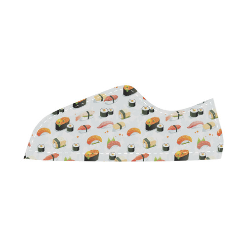 Sushi Lover Canvas Shoes for Women/Large Size (Model 016)