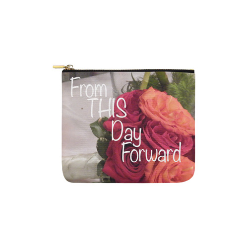 Wedding From this Day Forward Carry-All Pouch 6''x5''