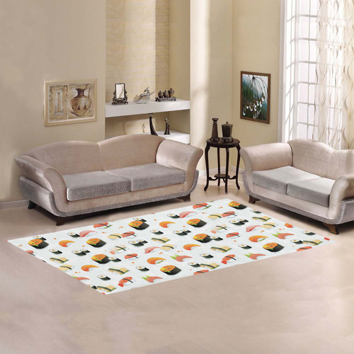 Sushi Lover Area Rug 7'x3'3''