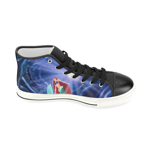 part of your world Women's Classic High Top Canvas Shoes (Model 017)