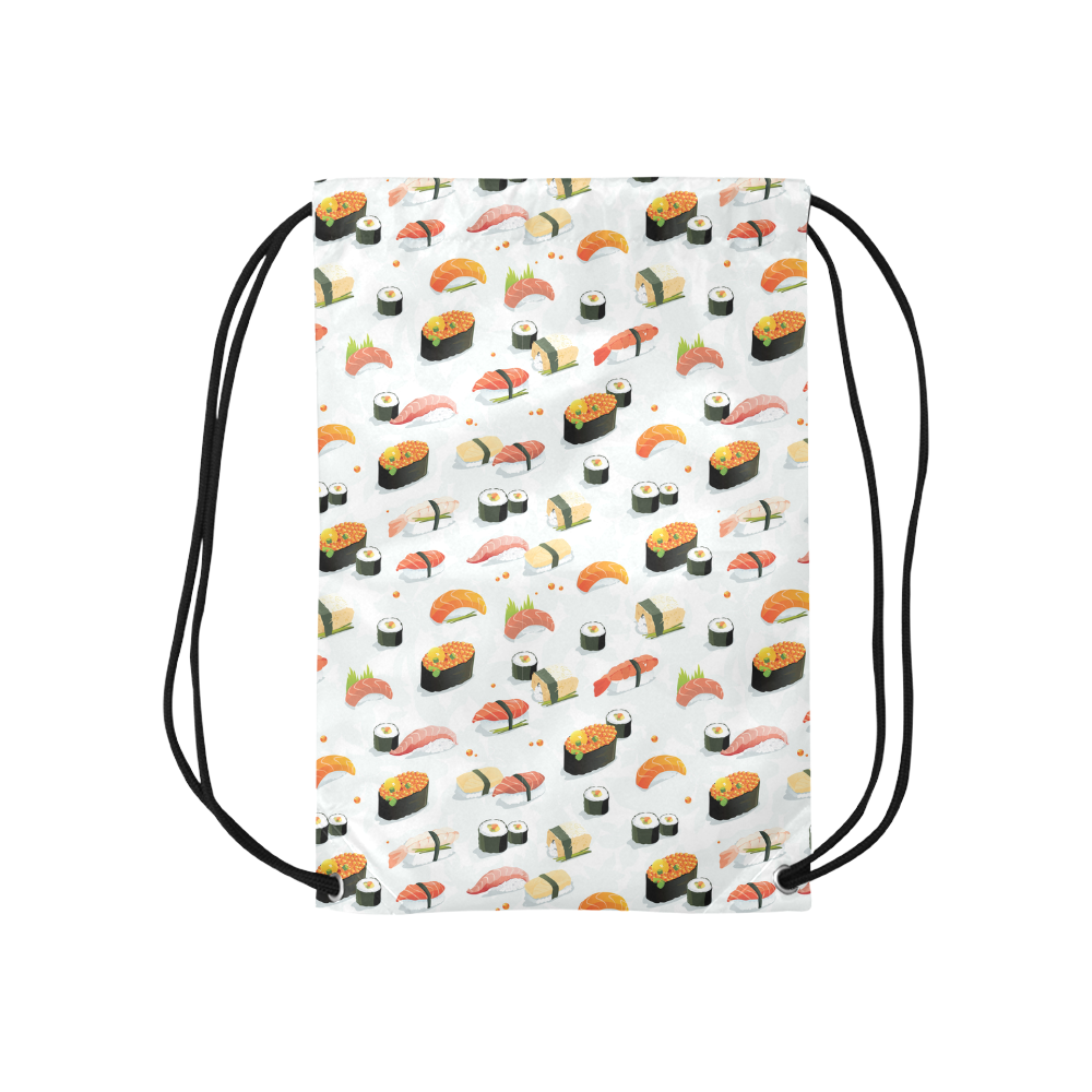 Sushi Lover Small Drawstring Bag Model 1604 (Twin Sides) 11"(W) * 17.7"(H)