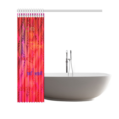 Colorful Leaves Shower Curtain 69"x70"