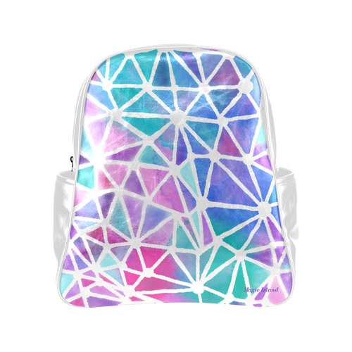 Mosaic. Inspired by the Magic Island of Gotland. Multi-Pockets Backpack (Model 1636)