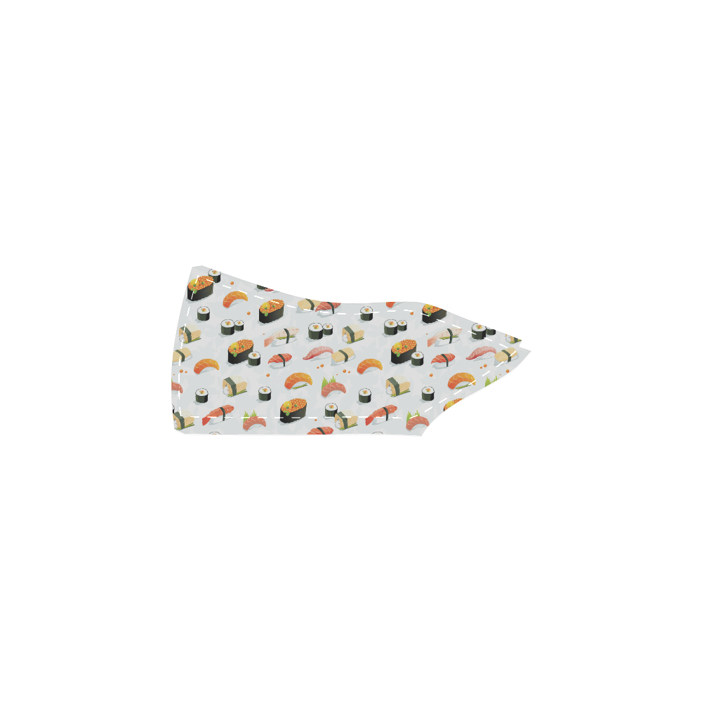 Sushi Lover Women's Slip-on Canvas Shoes (Model 019)