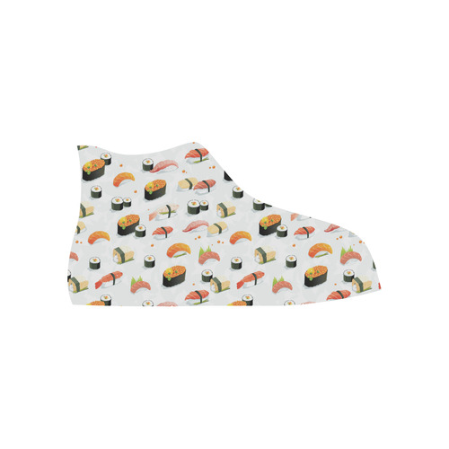 Sushi Lover High Top Canvas Shoes for Kid (Model 017)