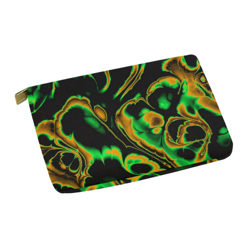 glowing fractal A by JamColors Carry-All Pouch 12.5''x8.5''