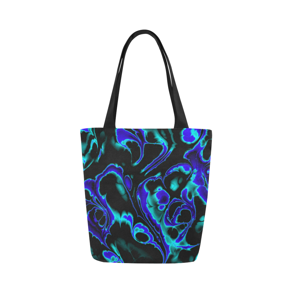 glowing fractal C by JamColors Canvas Tote Bag (Model 1657)