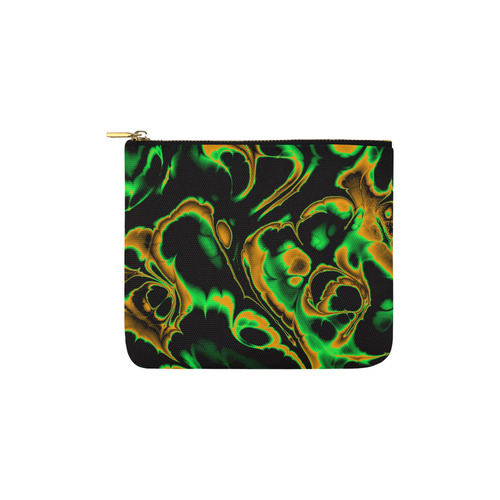 glowing fractal A by JamColors Carry-All Pouch 6''x5''