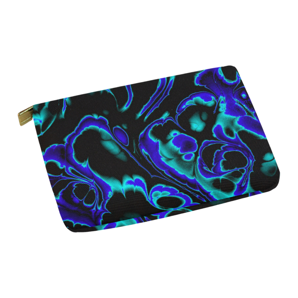 glowing fractal C by JamColors Carry-All Pouch 12.5''x8.5''