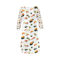 Sushi Lover Round Collar Dress (D22)