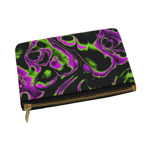 glowing fractal B by JamColors Carry-All Pouch 12.5''x8.5''
