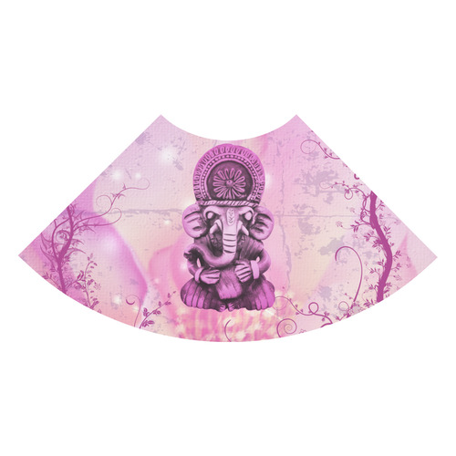 Symbol, indian elephant 3/4 Sleeve Sundress (D23)