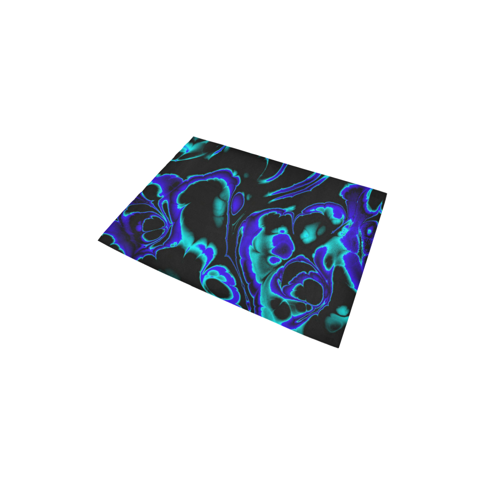 glowing fractal C by JamColors Area Rug 2'7"x 1'8‘’
