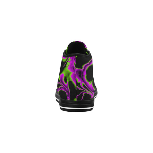 glowing fractal B by JamColors Vancouver H Men's Canvas Shoes (1013-1)