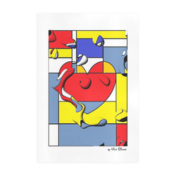 Chaosherz by Nico Bielow Art Print 19‘’x28‘’