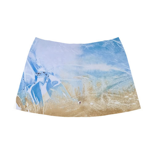 Beach Mnemosyne Women's Crepe Skirt (Model D16)