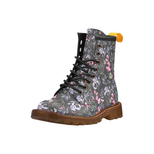 Wildflowers I High Grade PU Leather Martin Boots For Women Model 402H