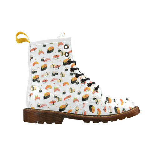 Sushi Lover High Grade PU Leather Martin Boots For Men Model 402H