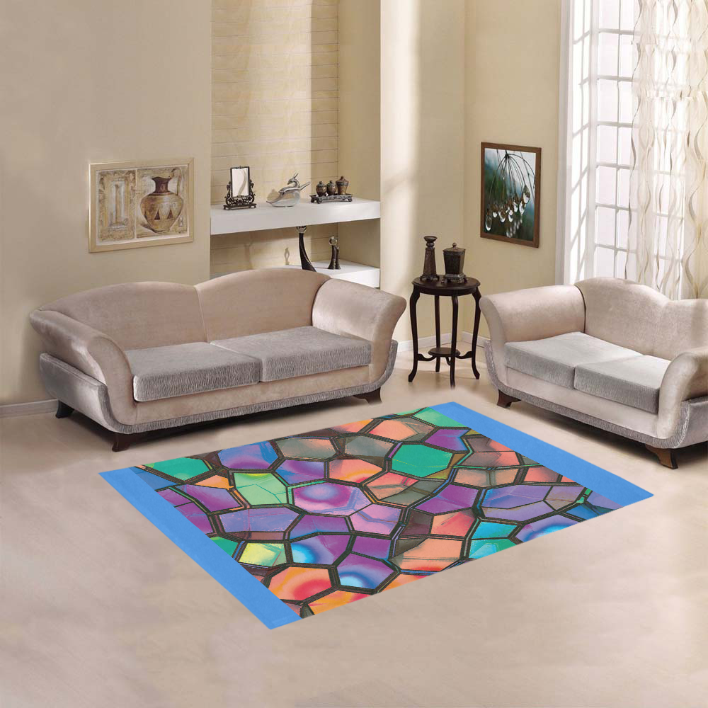 CUBE Area Rug 5'3''x4'