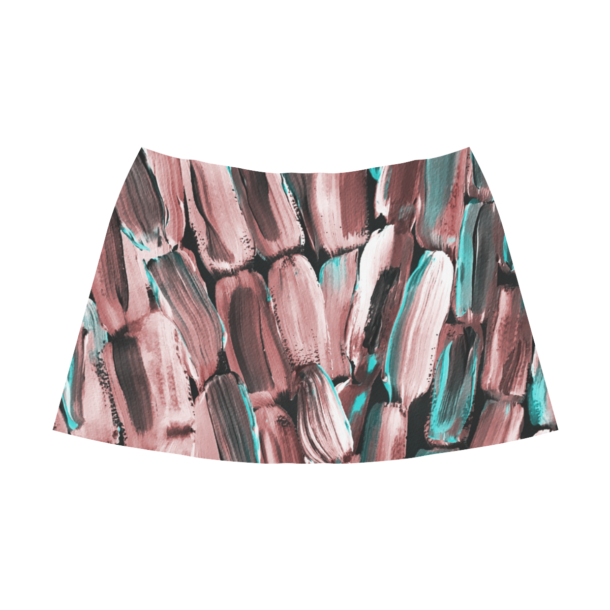 Sepia Sugar Mnemosyne Women's Crepe Skirt (Model D16)
