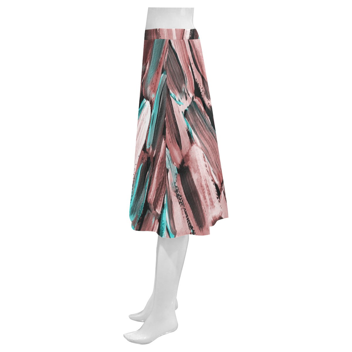 Sepia Sugar Mnemosyne Women's Crepe Skirt (Model D16)