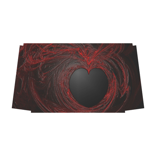 Dark Gothic Heart Paint With Blood Classic Travel Bag (Model 1643) Remake