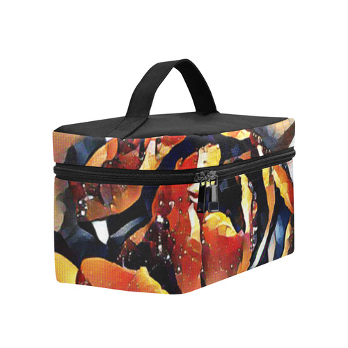 FineArt Colorful Tulip Cosmetic Bag/Large (Model 1658)