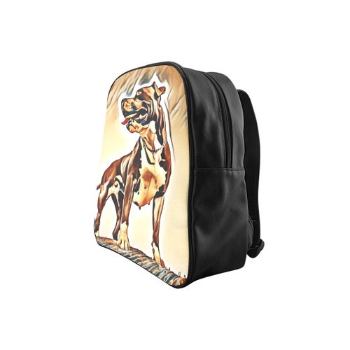 Artful Staffordshire School Backpack (Model 1601)(Small)
