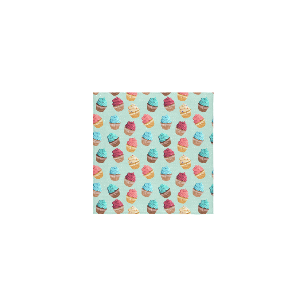 Cup Cakes Party Square Towel 13“x13”