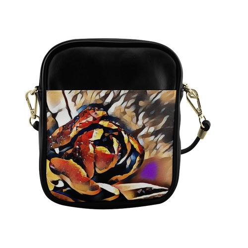 FineArt Colorful Tulip Sling Bag (Model 1627)