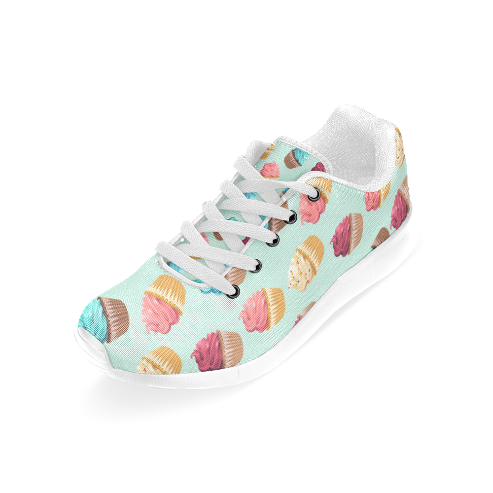 Cup Cakes Party Women’s Running Shoes (Model 020)