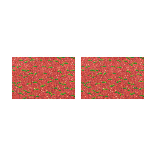 Strawberry Patch Placemat 12’’ x 18’’ (Set of 2)