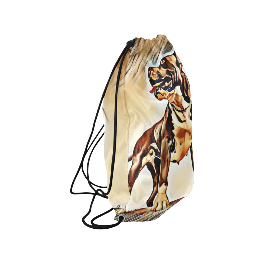 Artful Staffordshire Medium Drawstring Bag Model 1604 (Twin Sides) 13.8"(W) * 18.1"(H)