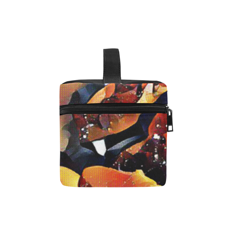 FineArt Colorful Tulip Cosmetic Bag/Large (Model 1658)