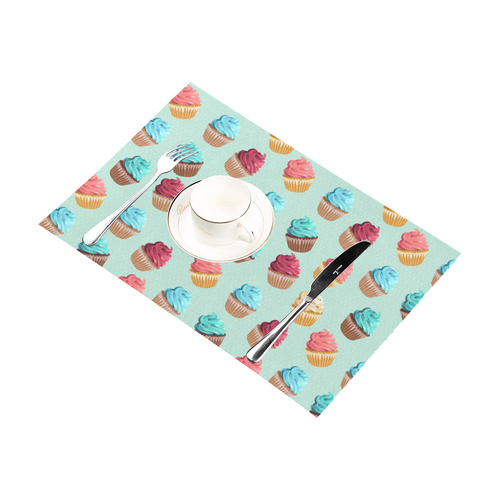 Cup Cakes Party Placemat 12’’ x 18’’ (Set of 2)