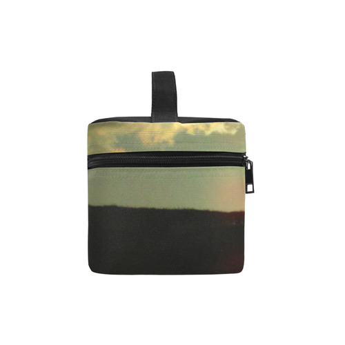 Sunset over the hill Cosmetic Bag/Large (Model 1658)